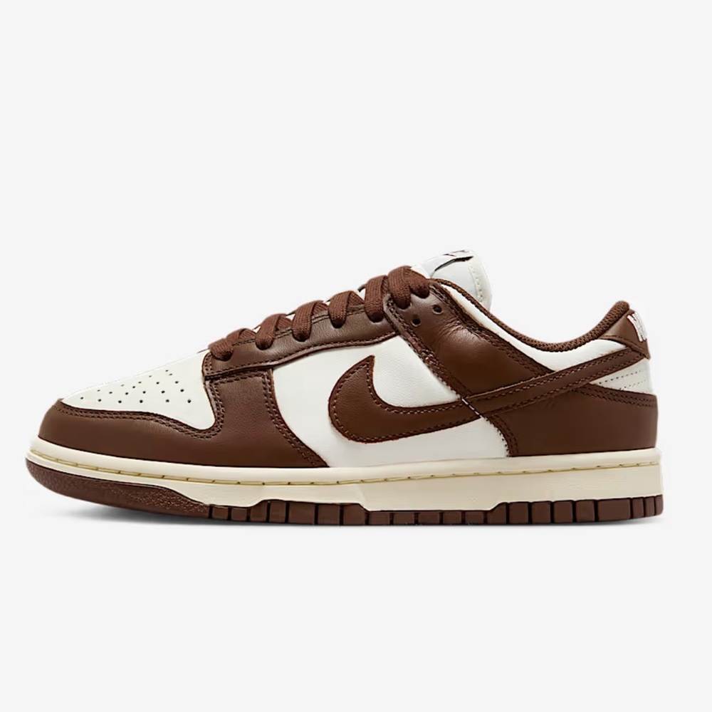 NIKE DUNKS LOW Sail/Coconut Milk/Cacao Wow W 12 (M 10.5) run 1/2 size big-NEW